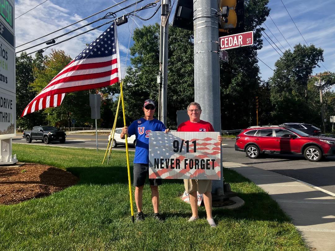 Thanks To Yanks Volunteers Honor 25th Anniversary of 9/11