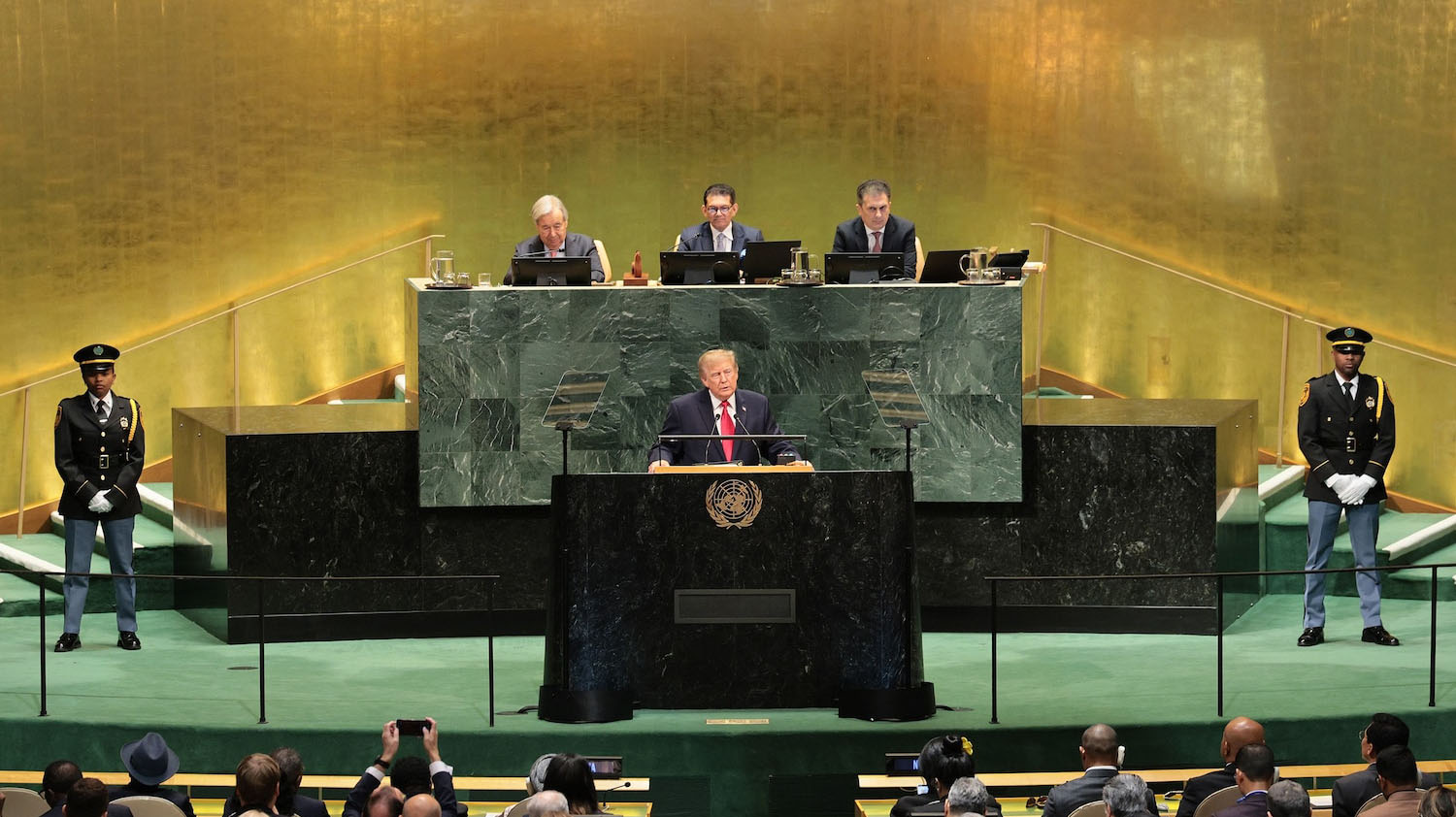 Trump in United Nations speech says ‘big decision’ ahead: Make a deal or ‘annihilate’ Iran