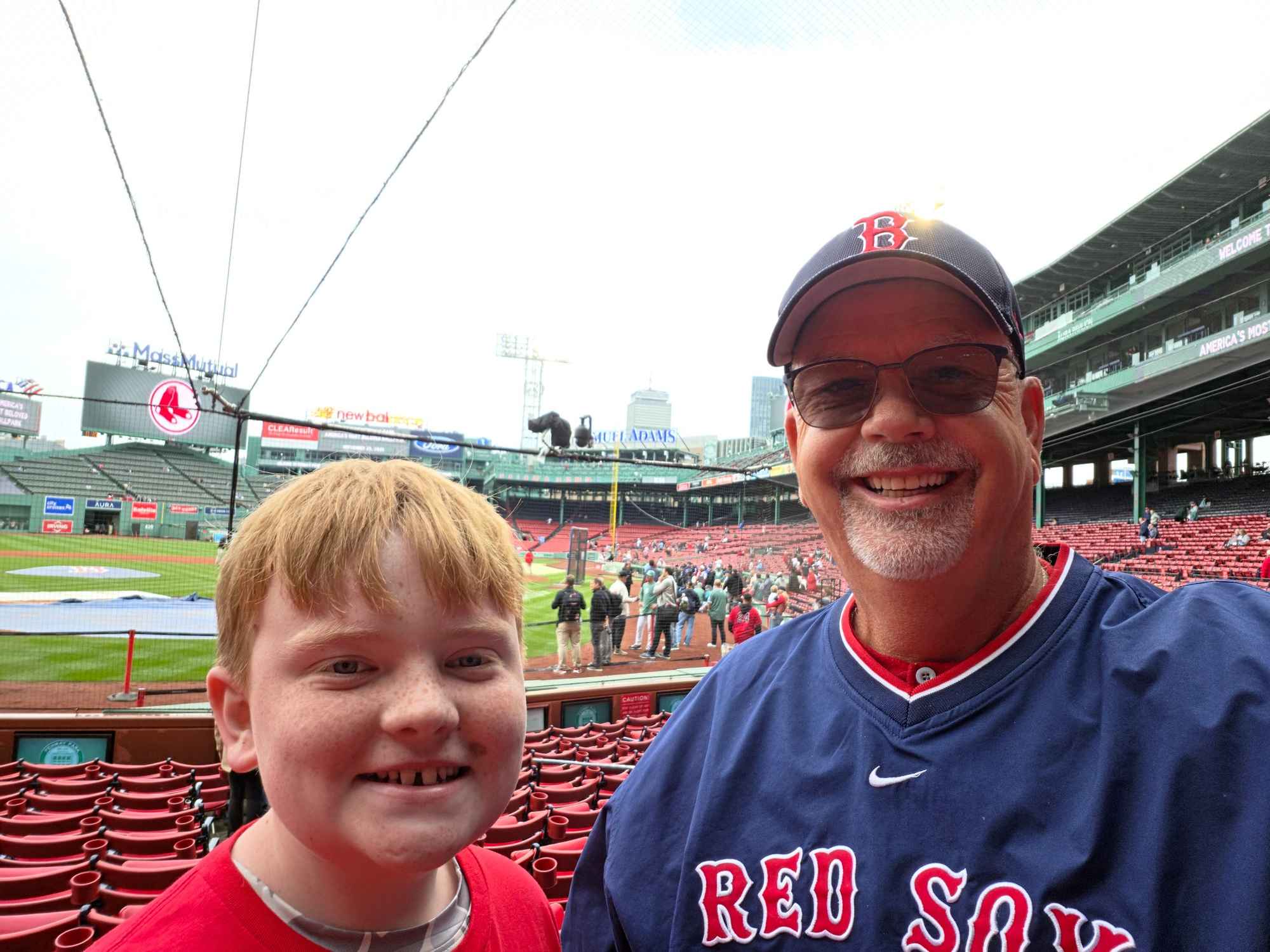 Douglas Teen Enjoys Red Sox Game With Grandfather Following Recovery