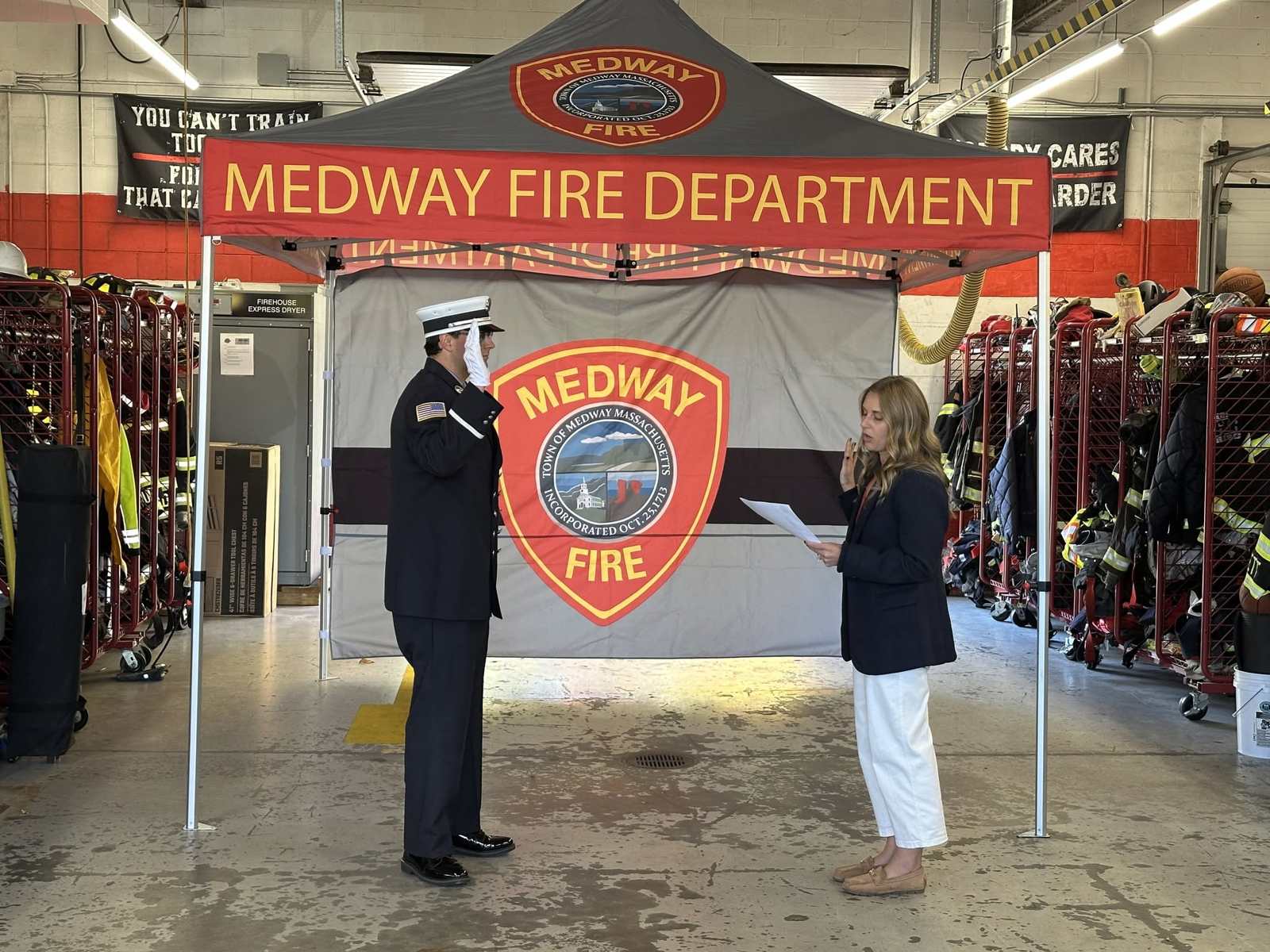 Medway Welcomes New Lieutenant